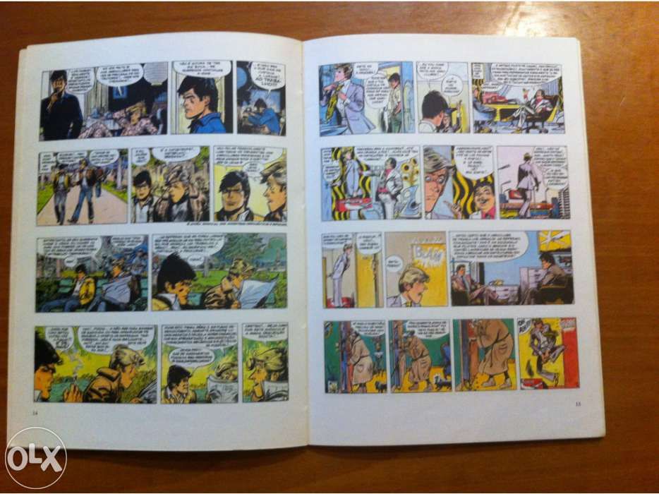 Livro de banda desenhada uma aventura de tanguy e laverdure "a mister