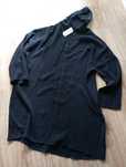 Nowa tunika czarna oversize XL / XXL muślin