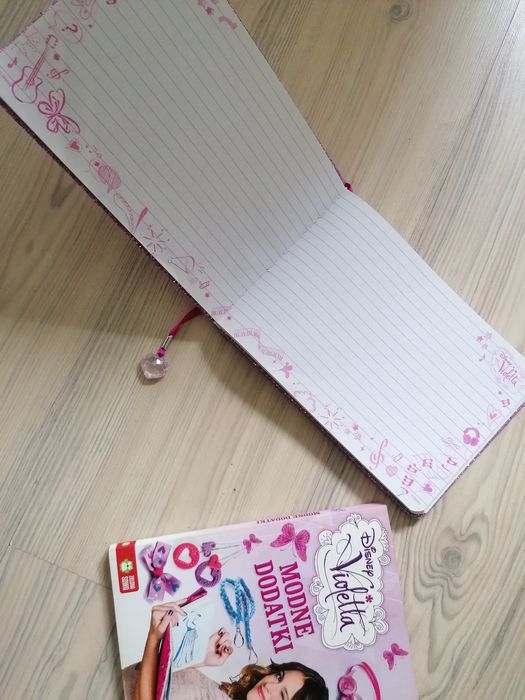 Pamiętnik i książka Violetta