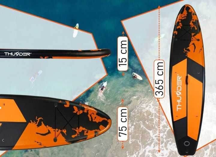 Сап дошка SUP Thunder EARTH 365 cm Сапборд надувний