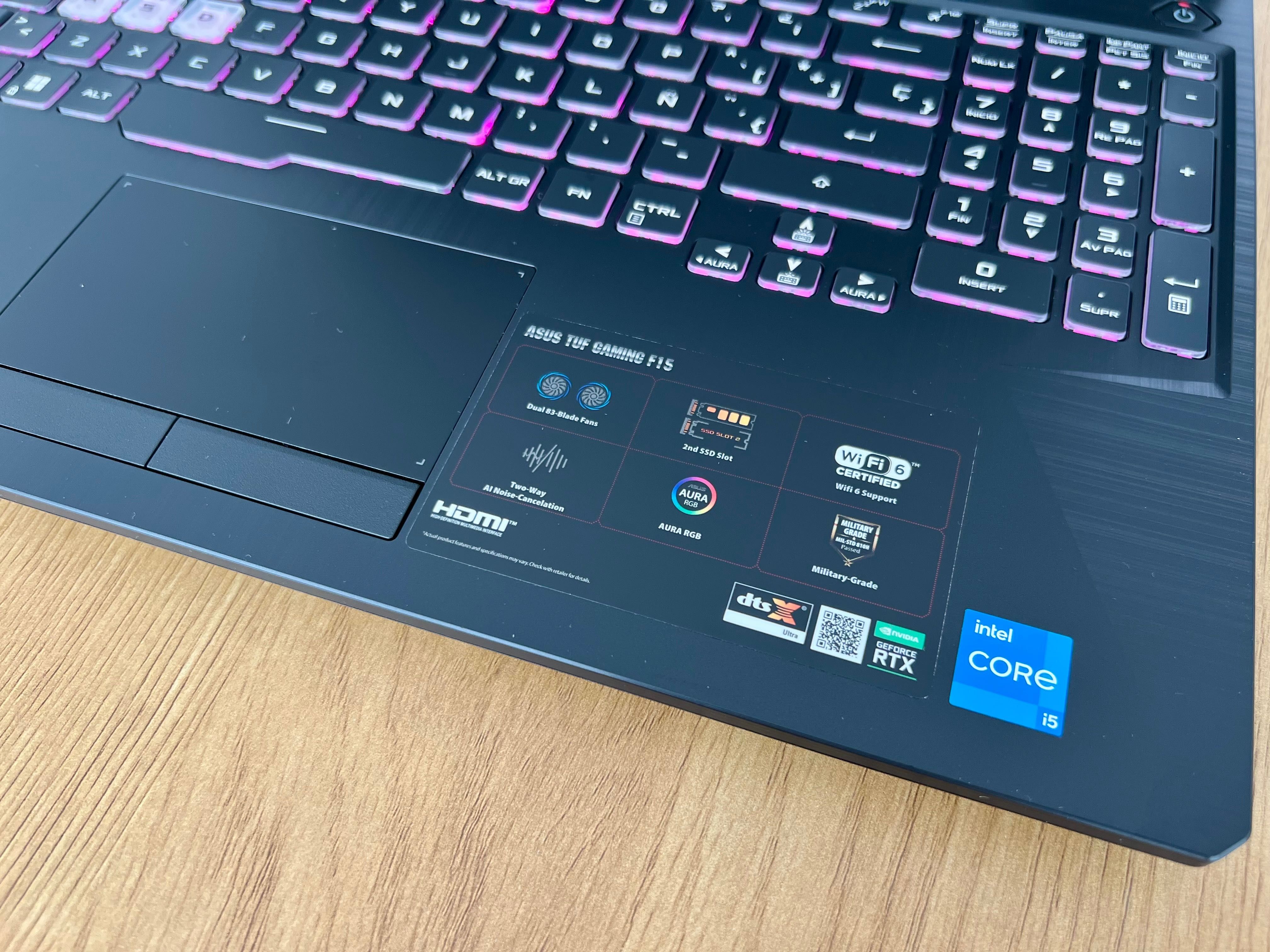 ASUS TUF Gaming F15 | RTX 3050 Ti | i5-11400H | 16GB | 512GB SSD