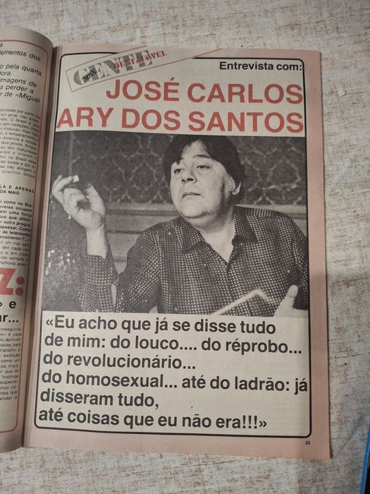 Revistas antigas gente alvaro cunhal ary santos tomas mello tom