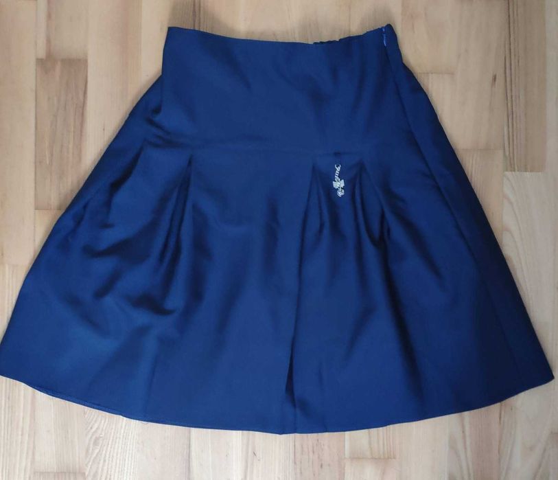 Galowa spódnica granatowa 164/170