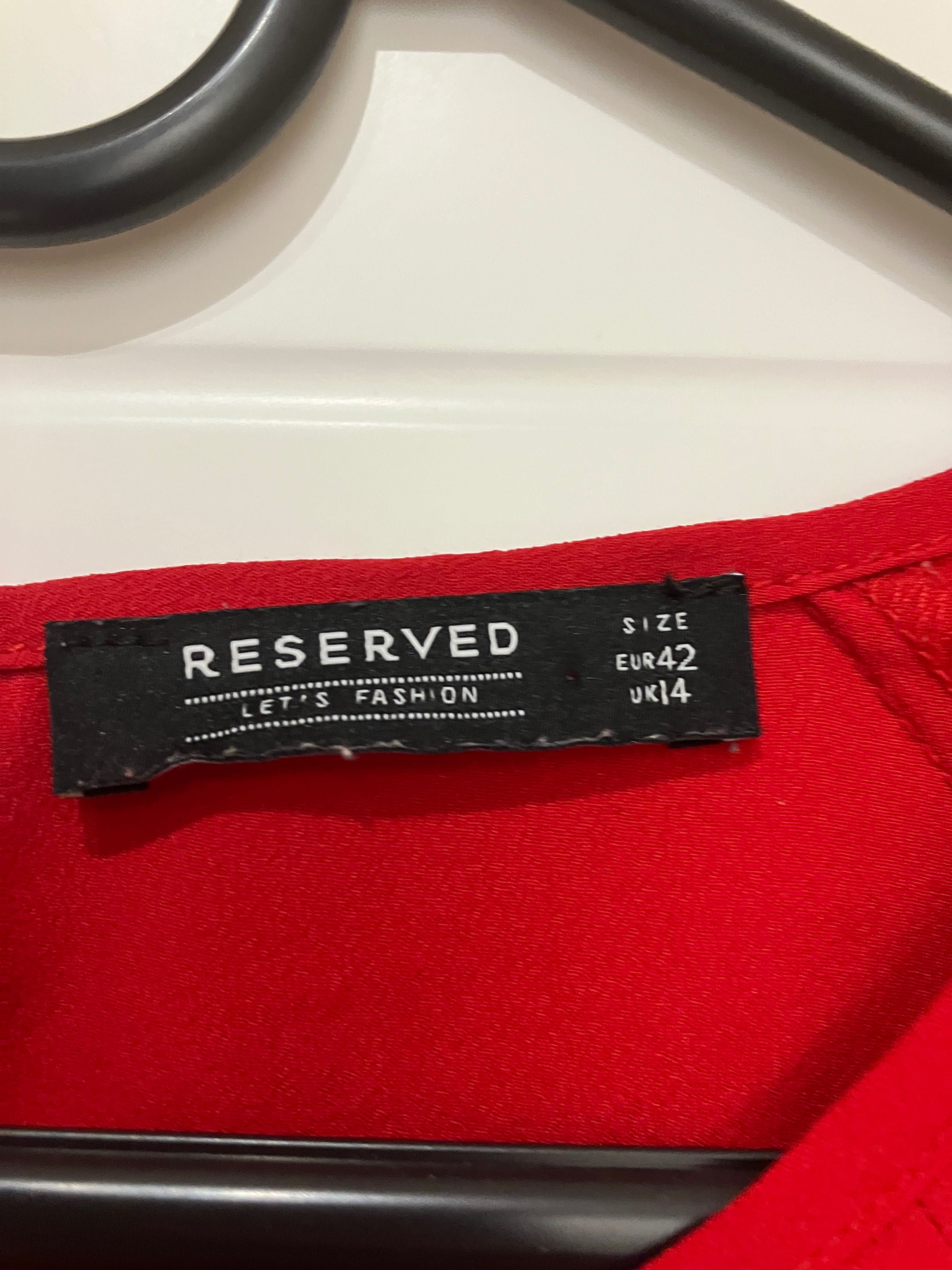Czerwona koszula Reserved