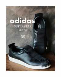 Adidas Superstar slip on 39 damskie sneakersy