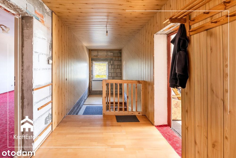 Dom do wykończenia-szybki dojazd do Poznania