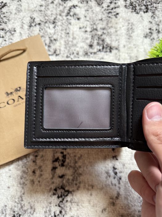 ПОДАРУНОК‼️ Гаманець чоловчий Coach, кошелек coach, портмоне коач
