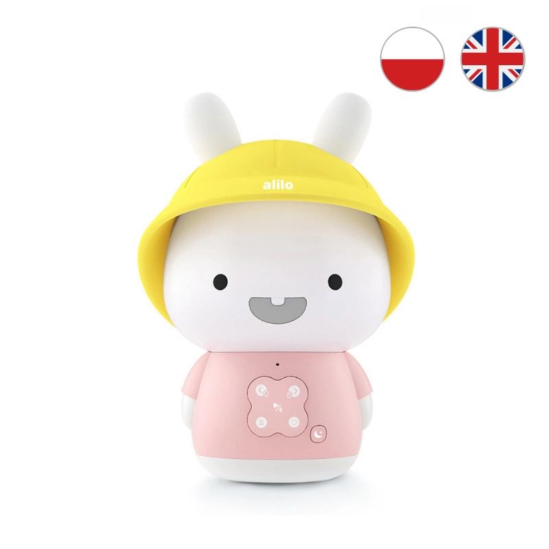 Króliczek Alilo Baby Bunny G9S+, różowy