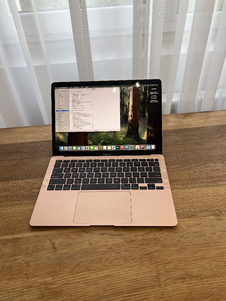 Macbook air 13 M1 2020 8/256 , 96% акумулятор