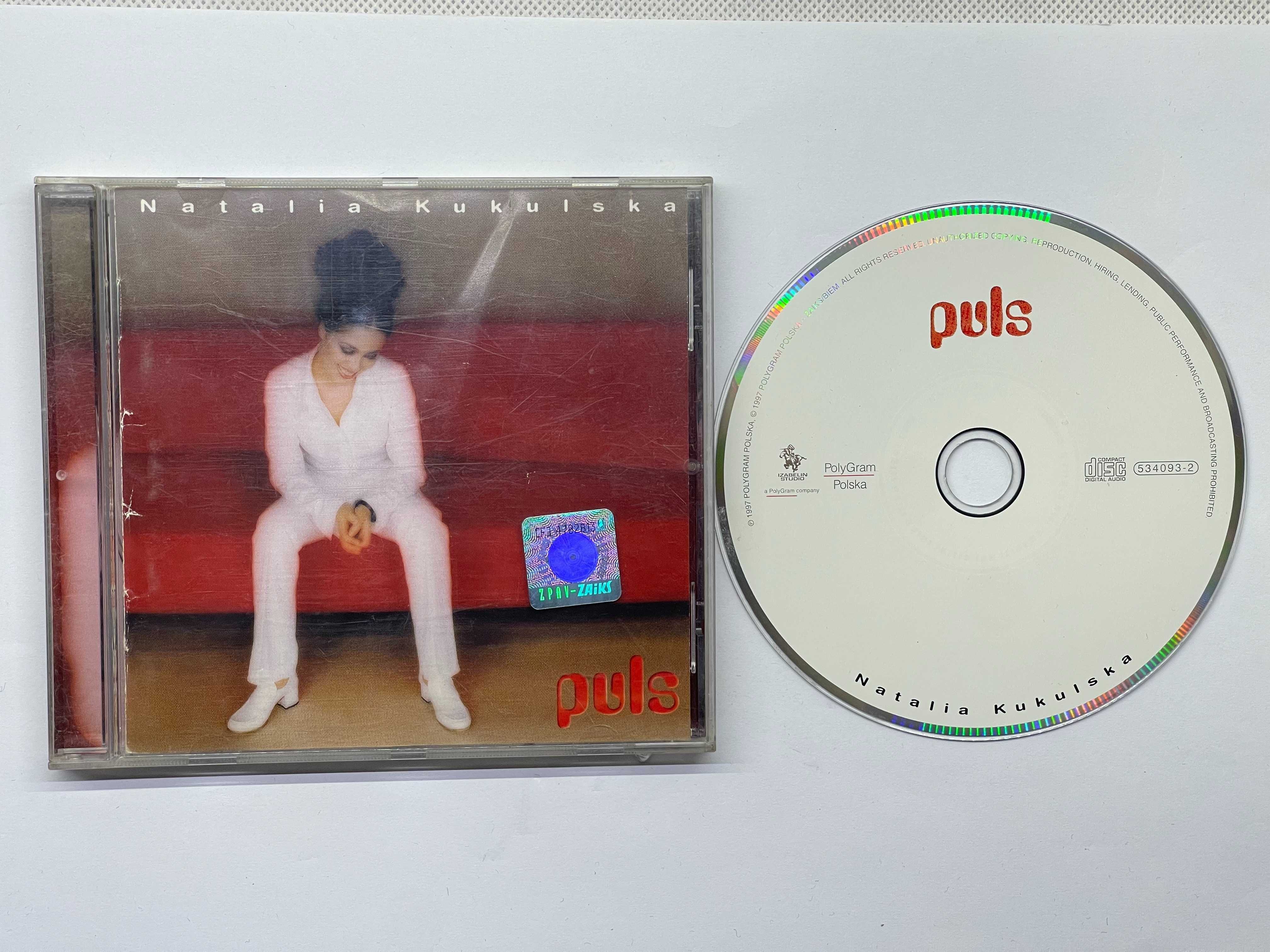 CD Natalia Kukulska – Puls (1997, PolyGram Polska)