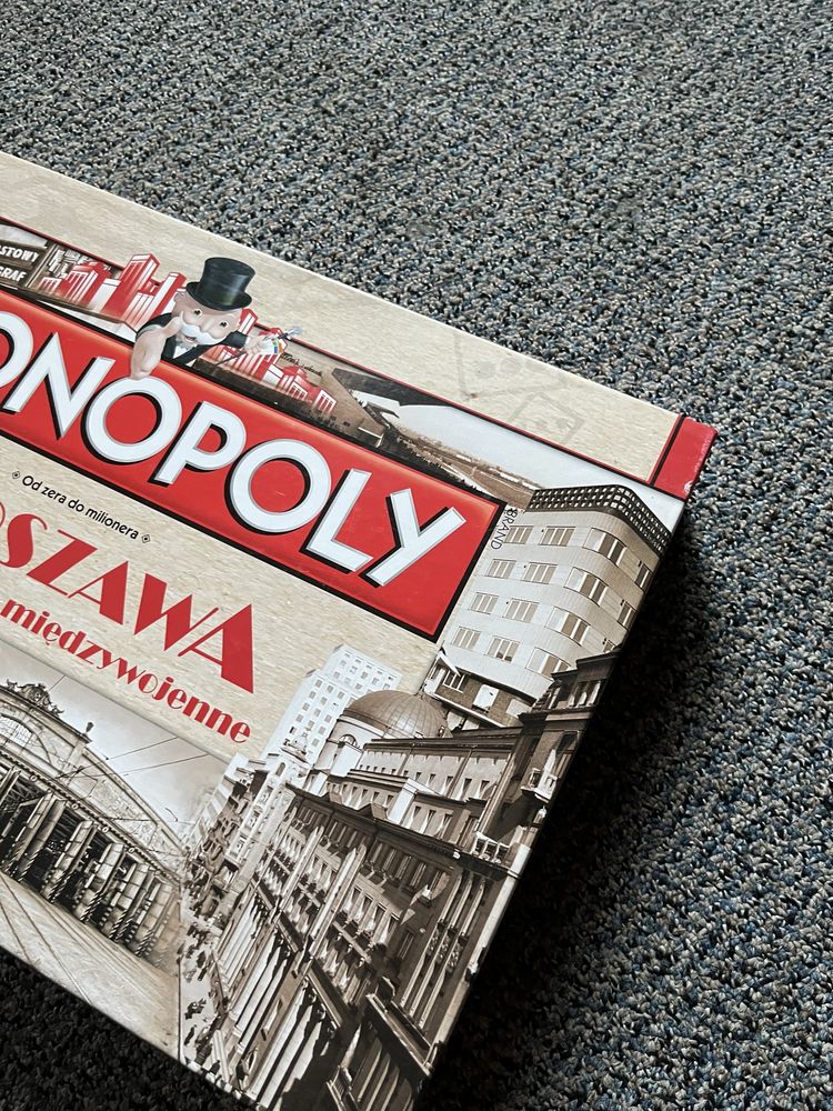 Gra planszowa Monopoly Dwudziestolecie Międzywojenne unikat