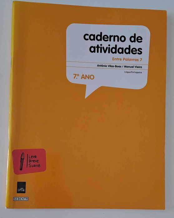 Cadernos de atividades e livros escolares 7ºano - vários livros