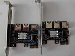 Rozdzielacz portu PCI-E PCIE-EUX 1-04 Ver. 002