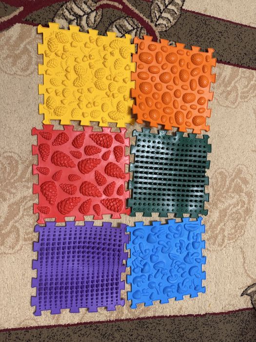 Ортопедичні килимки / Ортокилимки 6шт Ortek Mega Mix