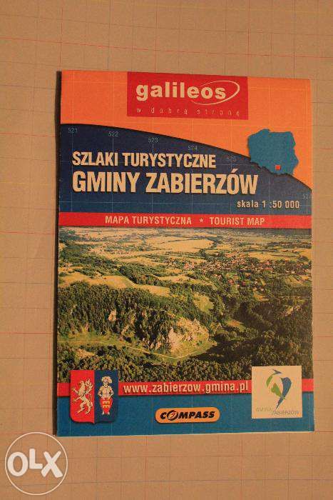 Gmina Zabierzów-mapa-szlaki turystyczne-865