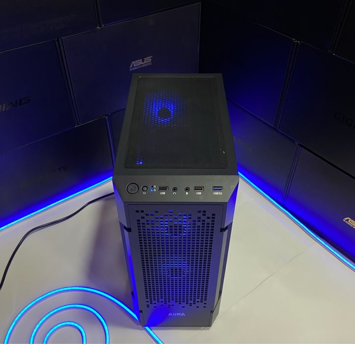 RTX 4060, Ryzen 5 5500, 16 ГБ DDR4, SSD 512 Игровой ПК