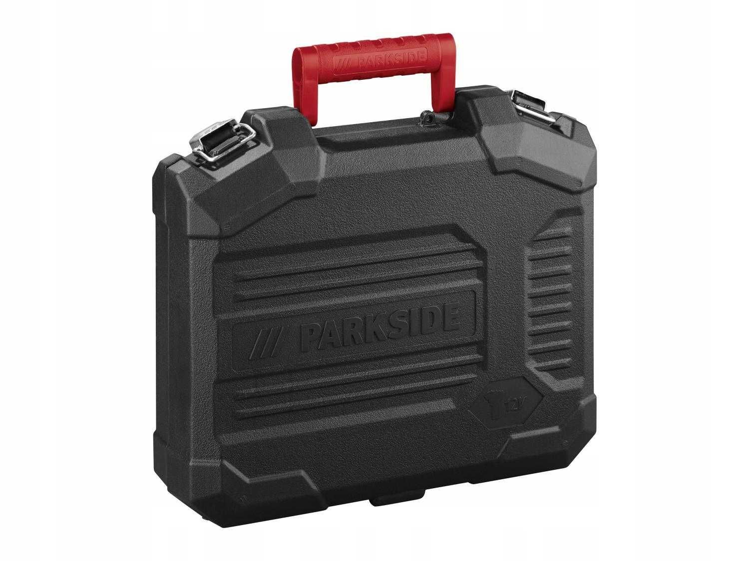 Parkside PAAP 12 E5 20V Akumulatorowa Polerka samochodowa Duży Zestaw