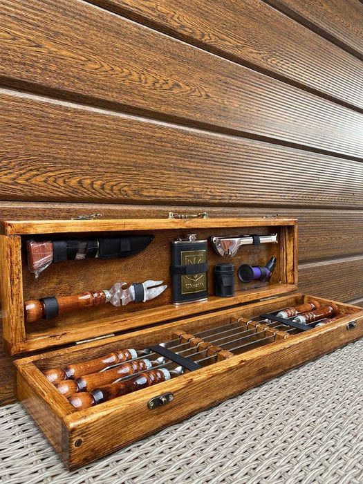 Набір Шампурів.Подарунок чоловікові,другу,колегі.Від виробника