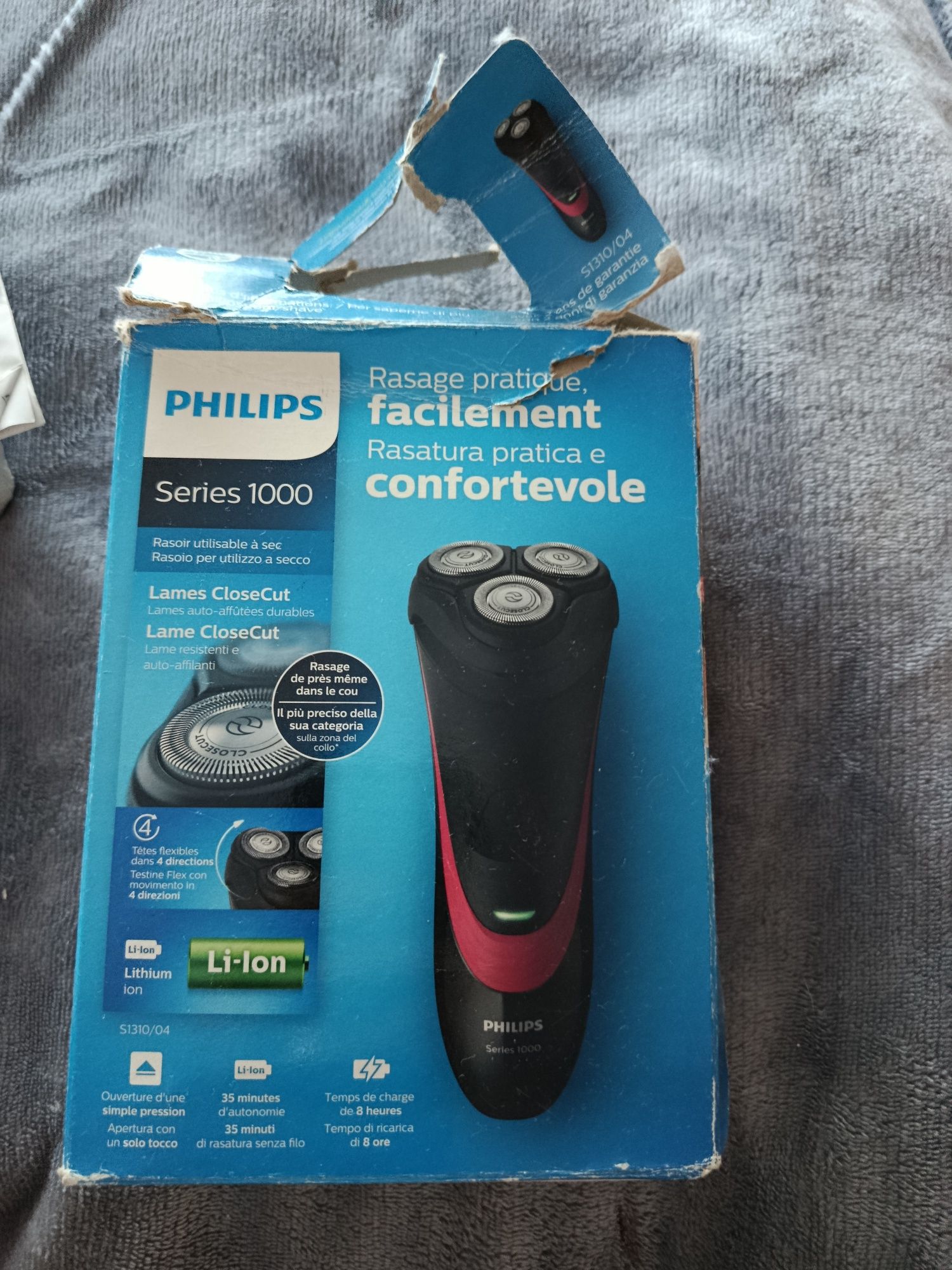 Máquina de barbear Philips