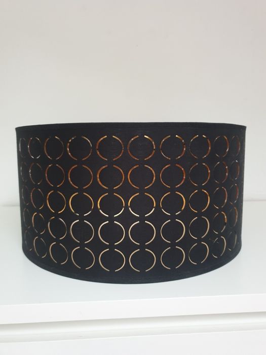 Abażur/Klosz - Czarno/Złoty [2 sztuki]