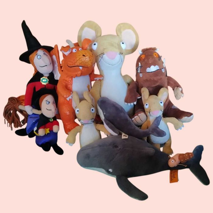 Груффало Мишеня Дракон Зог Відьма Кит і Равлик