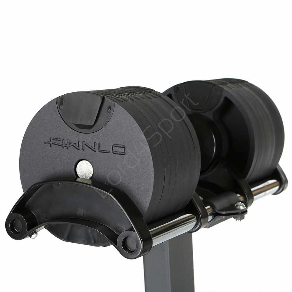 Hantle systemowe ze stojakiem FINNLO Smartlock 20 kg ze stojakiem