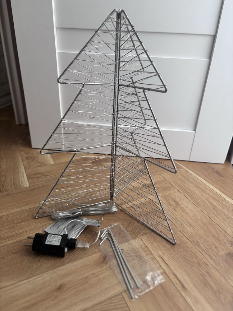 Choinka led wysoka 45 zewnętrzna święta IP 44