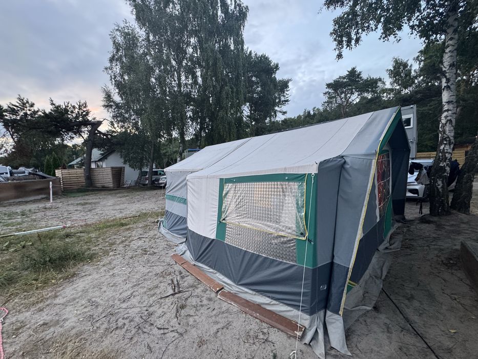 Przyczepka przyczepa namiotowa Jamet Trigano namiot