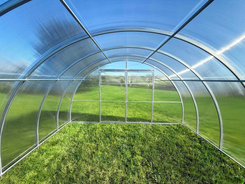 Szklarnia z poliwęglnu 4m Maxi (4x4m, 4x6m, 4x8m, 4x10m,4x12m)