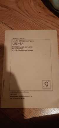 instrukcja obsługi lampa stroboskopowa LSZ-5A dla kolekcjonerów prl