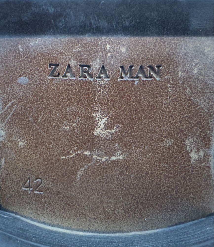 Botas Castanhas Zara Man