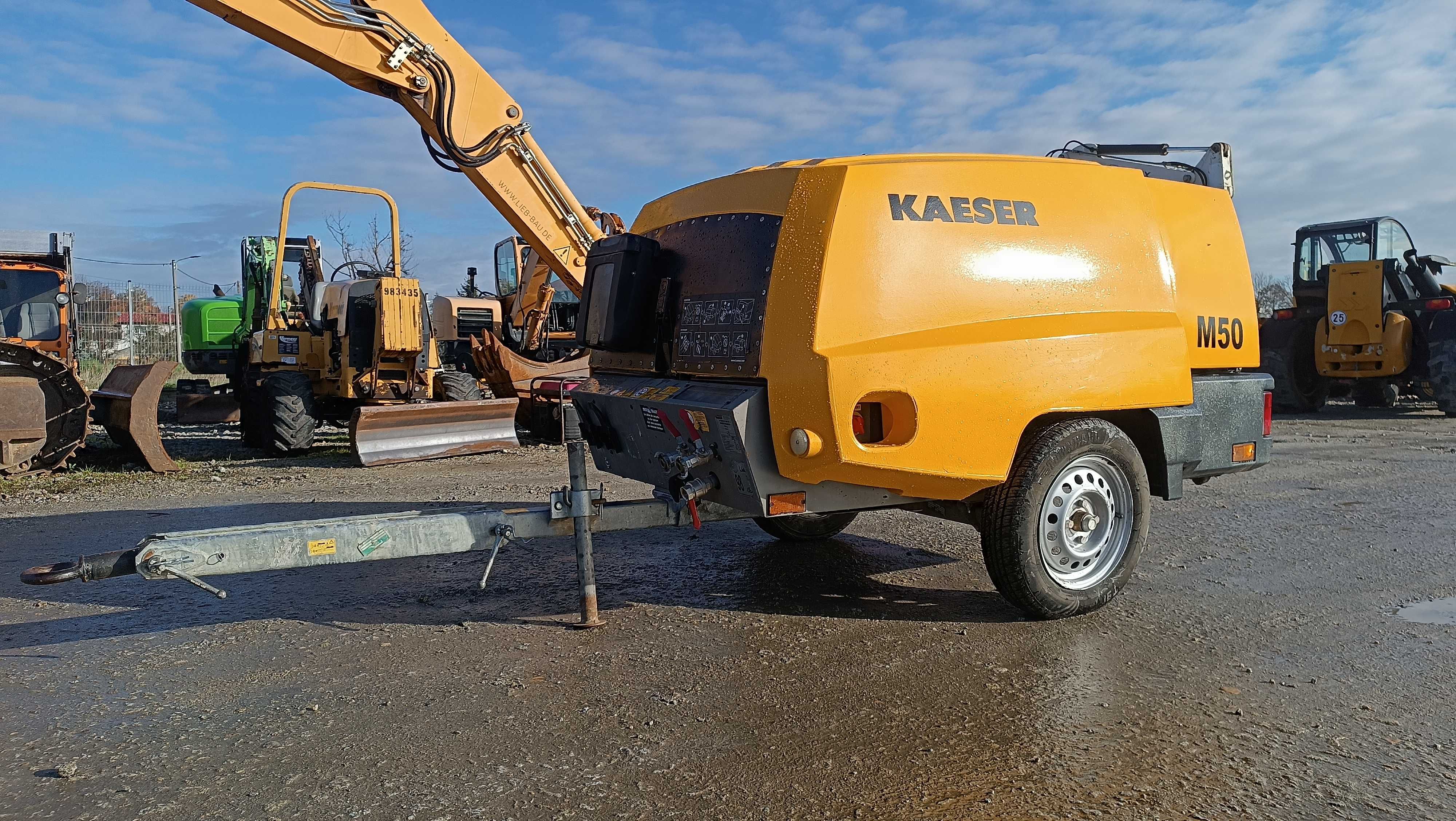 Kompresor śrubowy KAESER M 50 / 14r! / M43 ATLAS COPCO