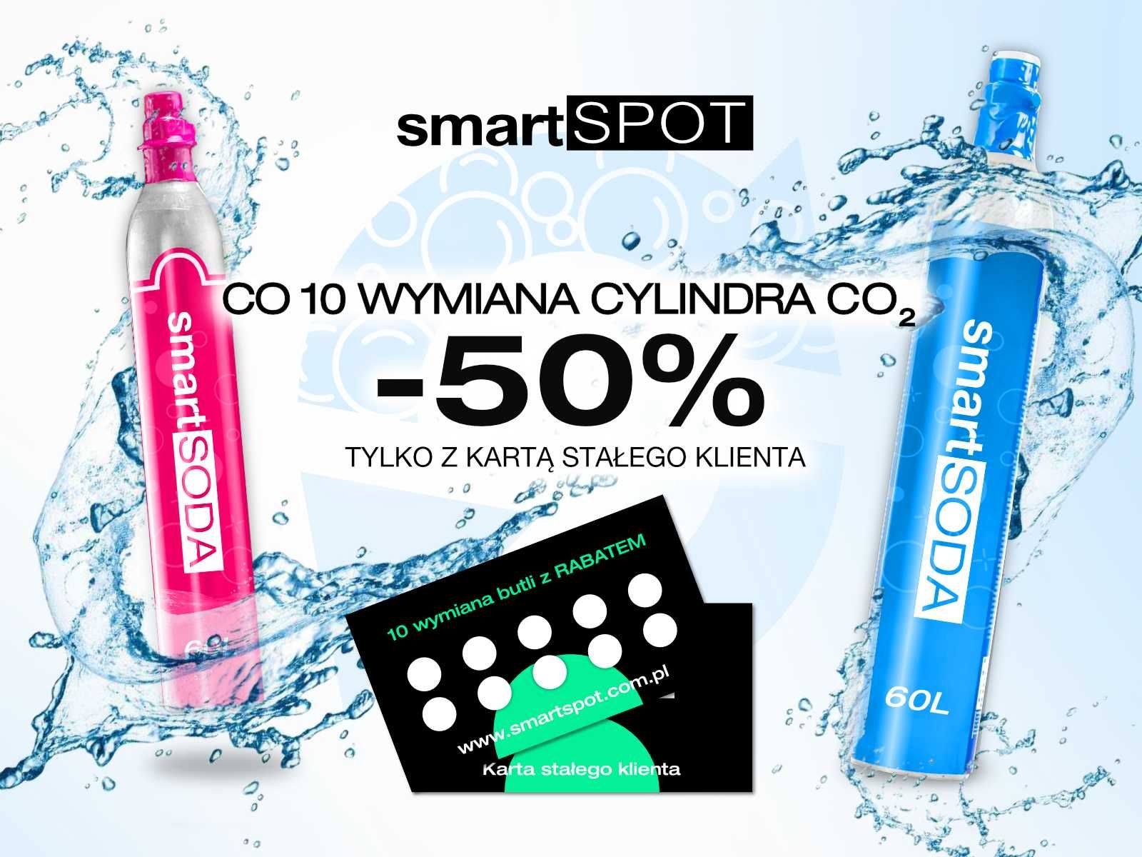 Sodastream nabój nabijanie wymiana naboju Silesia City Center 2