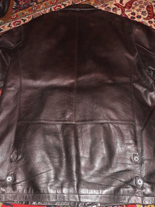 куртка кожаная мужская