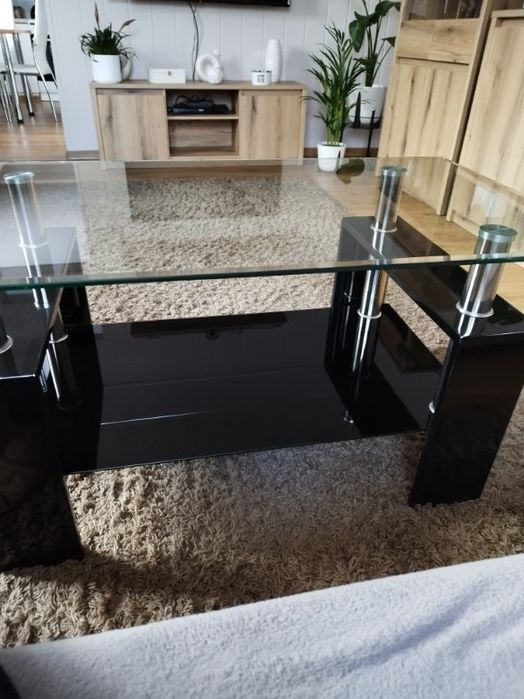 Stolik kawowy szklany