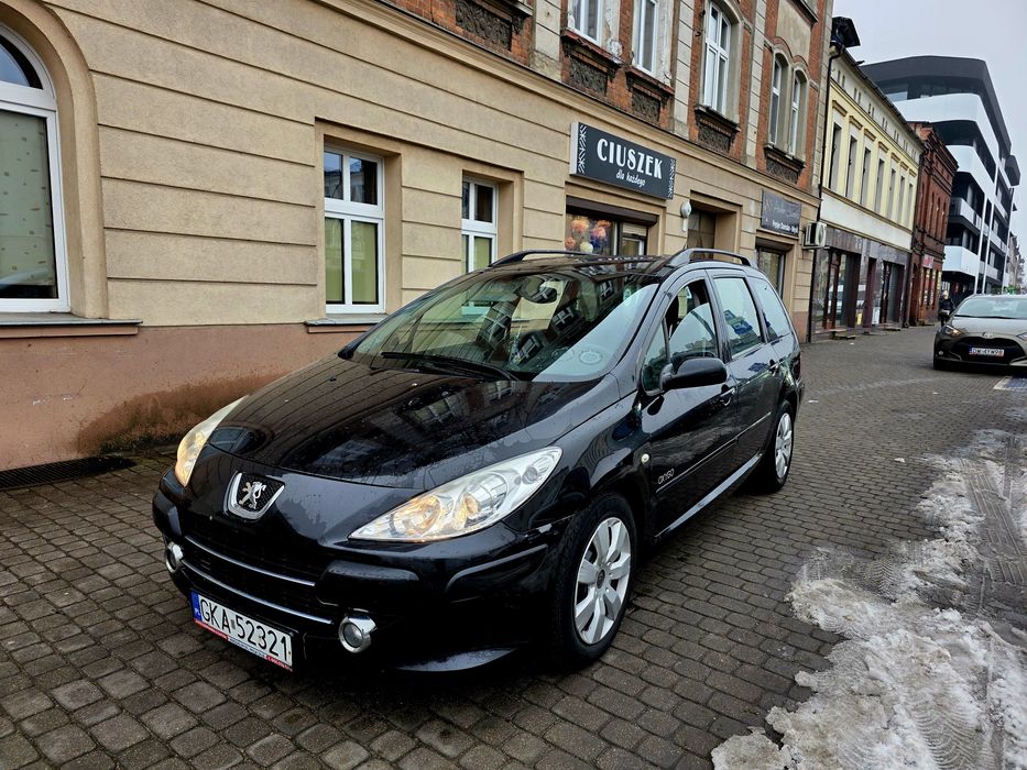 Peugeot 307 Sw 1.6 Hdi 2008r Duża Navi Zadbana