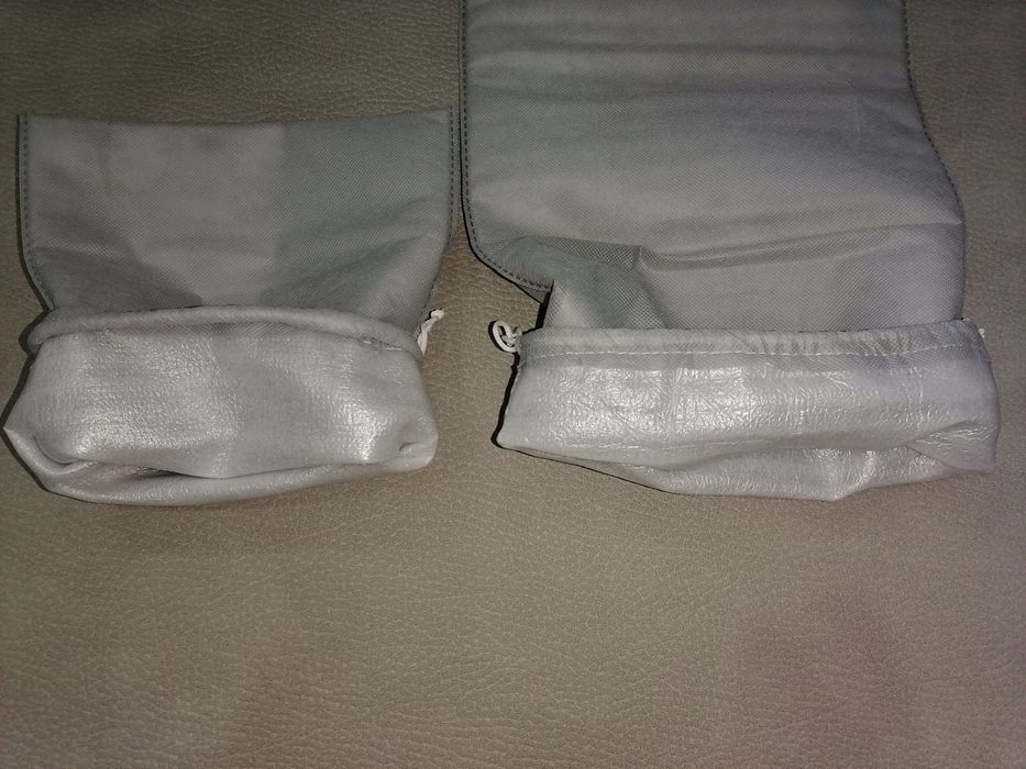 2 Sacos forrados de esponja