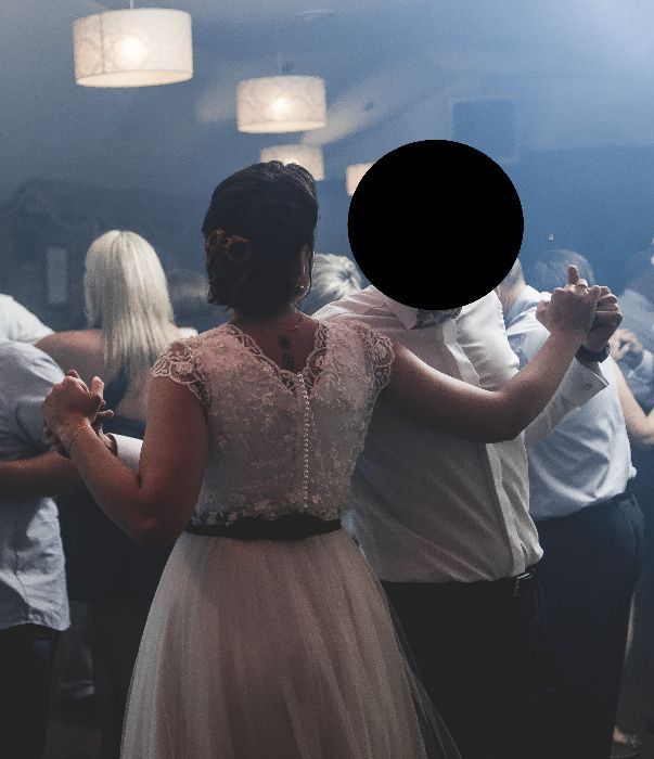 Suknia ślubna styl rustykalny - stan idealny!