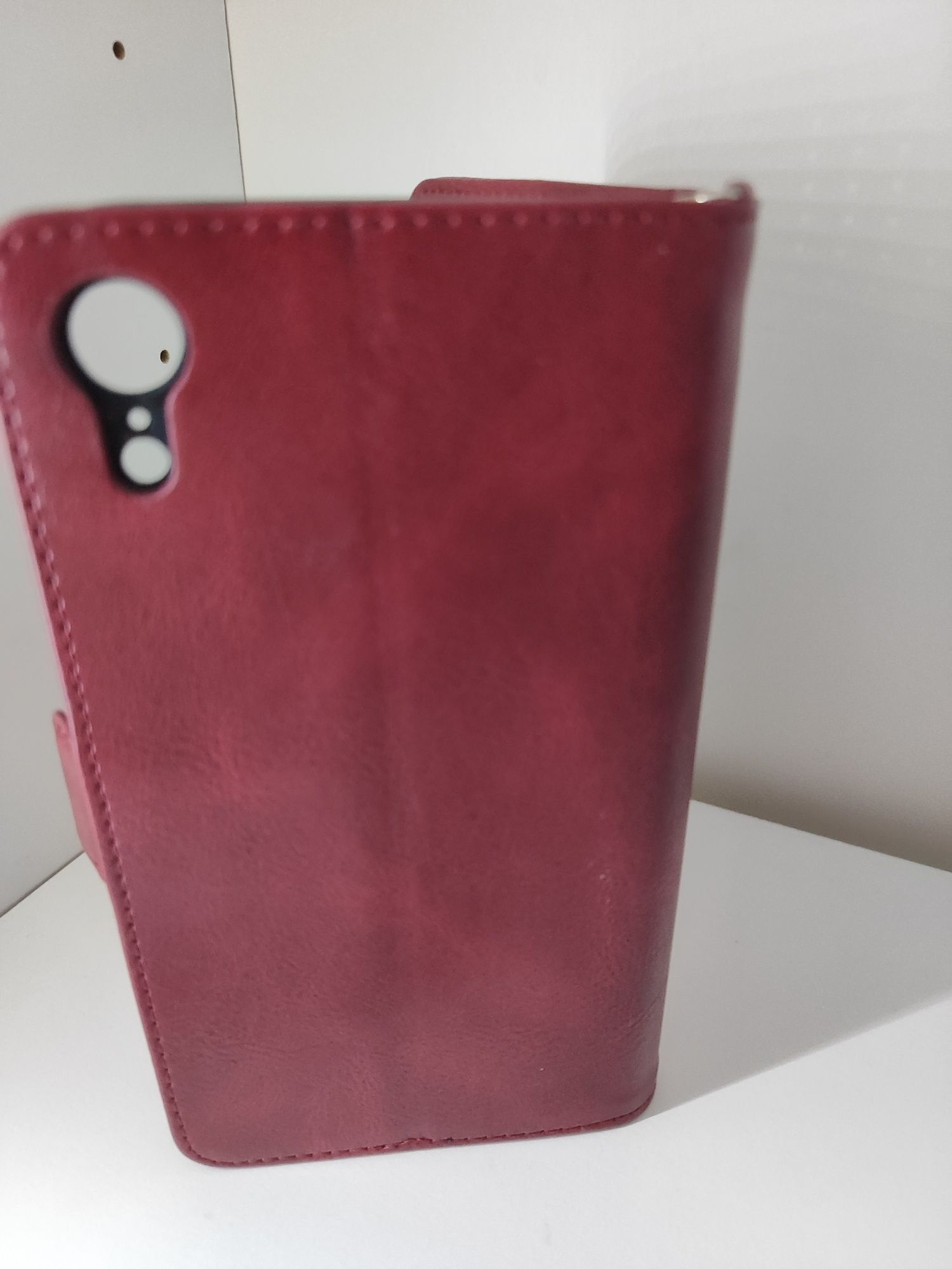 Skórzane etui na telefon typu klapka iPhone XR