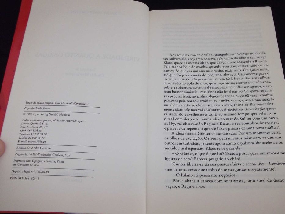 Livro Virilidade a quanto obrigas Gaby Hauptmann Quetzal