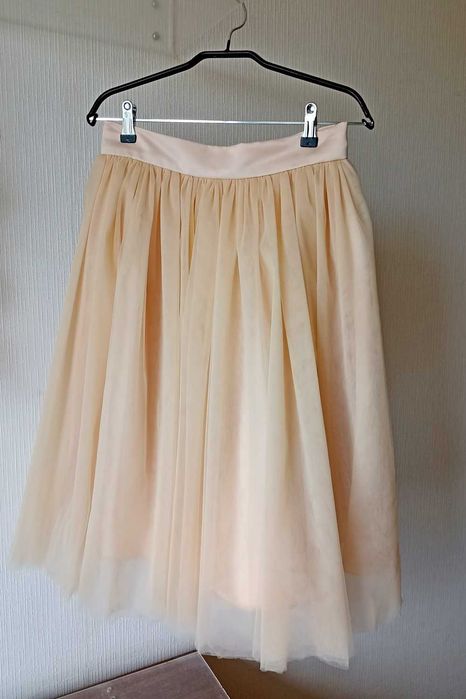 Нарядная фатиновая юбка талия 72 см