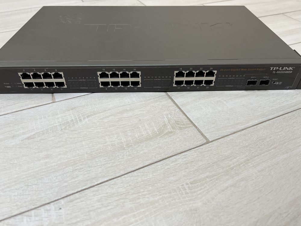 Коммутатор TP-LINK TL-SG2224WEB