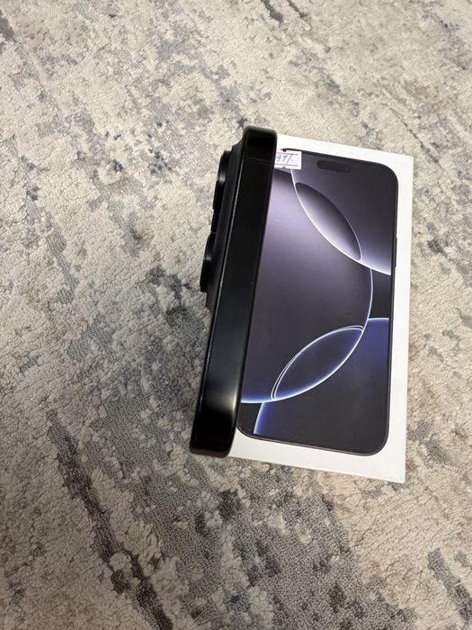 iPhone 16 Pro Max 256GB (Black Titanium)