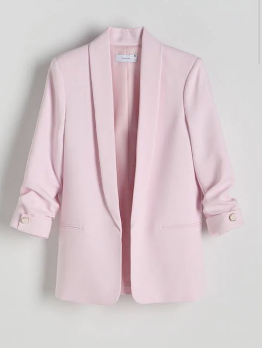 Garnitur damski reserved XL pudrowy róż