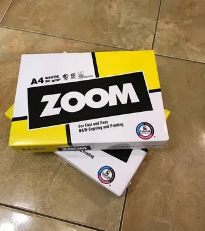 Папір офісний білий Zoom A4 80гр 500 аркушів Можлива Доставка