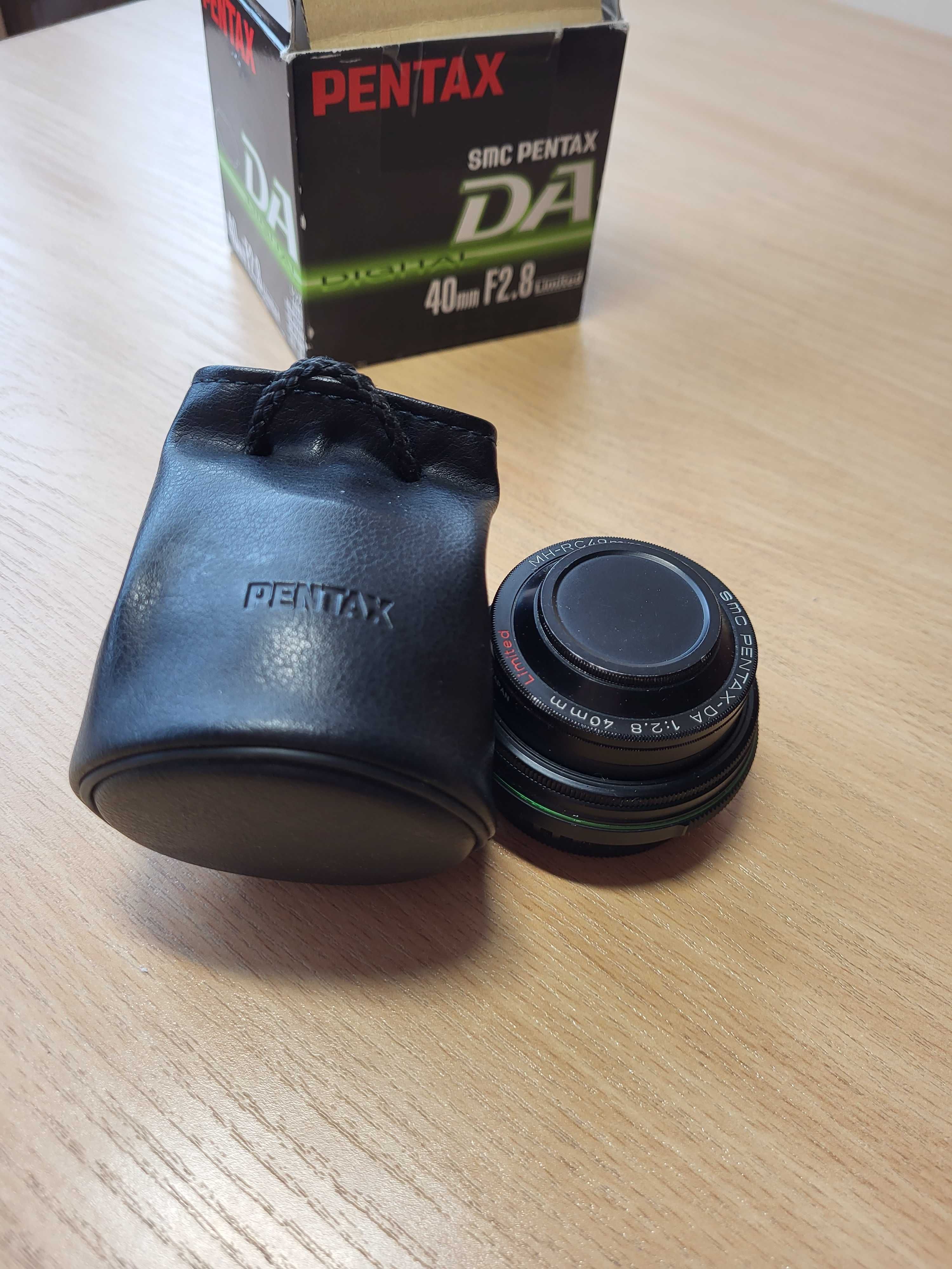 Обʼєктив Pentax DA 40mm F2.8 limited. Легендарна лімітована серія