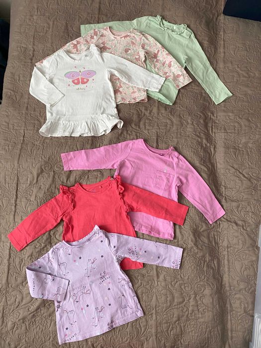 Paka ubrań dla bliźniaczek i nietylko rozmiar 86 HM, Zara, CoolClub