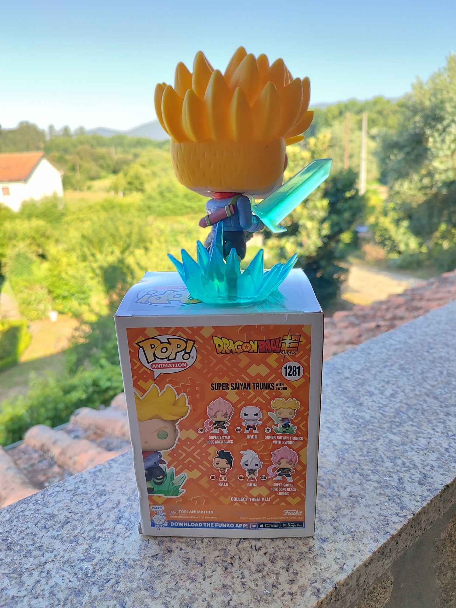 Funk pop Super Sayan Trunks with Sword #1281