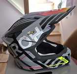 Kask motocyklowy Enduro - Airoh Strycker Brave Grey Gloss