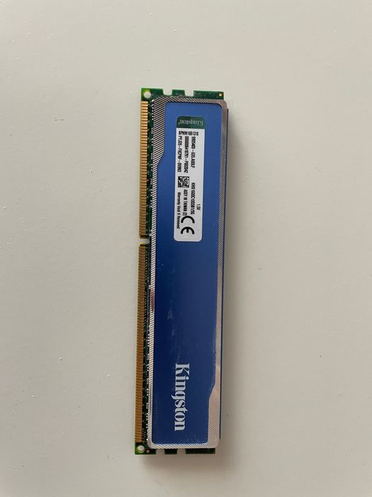 Pamięć RAM 8GB Kingston HyperX DDR3 CL10 Blu